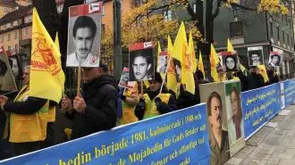 تظاهرات ایرانیان آزاده در استکلهم سوئد