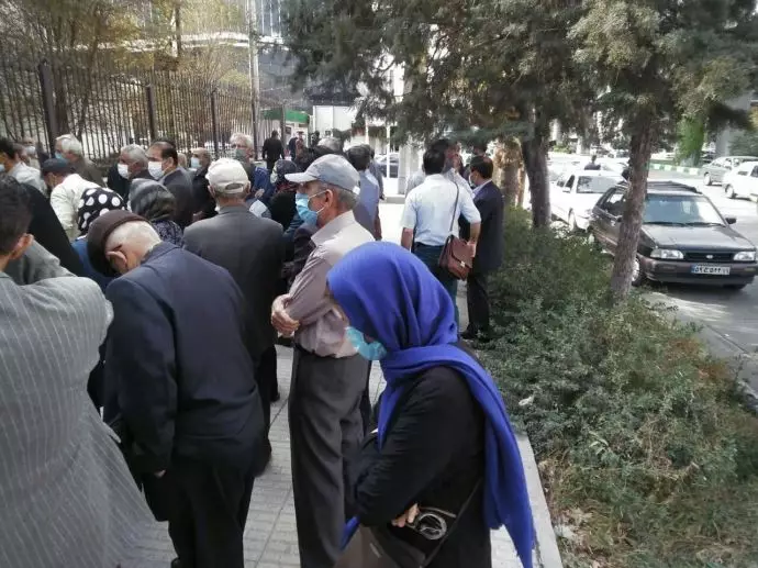 -کرمانشاه- تجمع اعتراضی بازنشستگان 