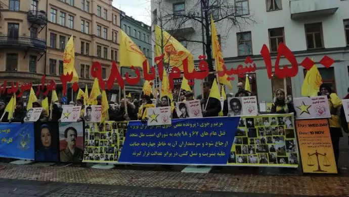 تظاهرات حامیان مقاومت و هواداران مجاهدین در استکهلم- - 2