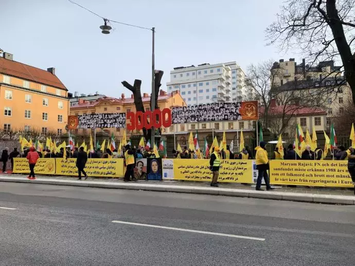 -شروع دادگاه دژخیم حمید نوری در استکهلم، همراه با آکسیون در اشرف۳ و تظاهرات حامیان مقاومت در سوئد - 0
