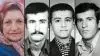 غلامحسین، مجتبی و حبیب هاشمی و مادر مهین کیهانی