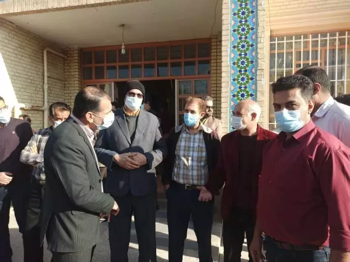 اعتصاب و تحصن معلمان در شیراز و فیروزآباد فارس - 2