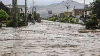 بارش باران و جاری شدن سیل در ۷ استان 