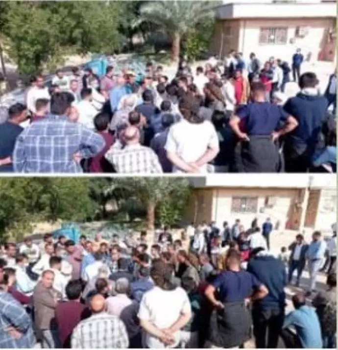 -تجمع اعتراضی کشاورزان شهرستان باوی