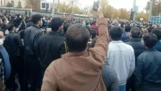 اعتراض کشاورزان و مردم شهرکرد