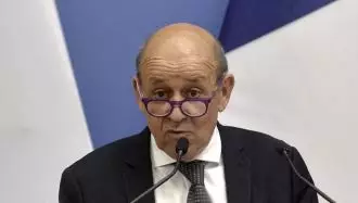 ژان ایو لودریان وزیر خارجه فرانسه 