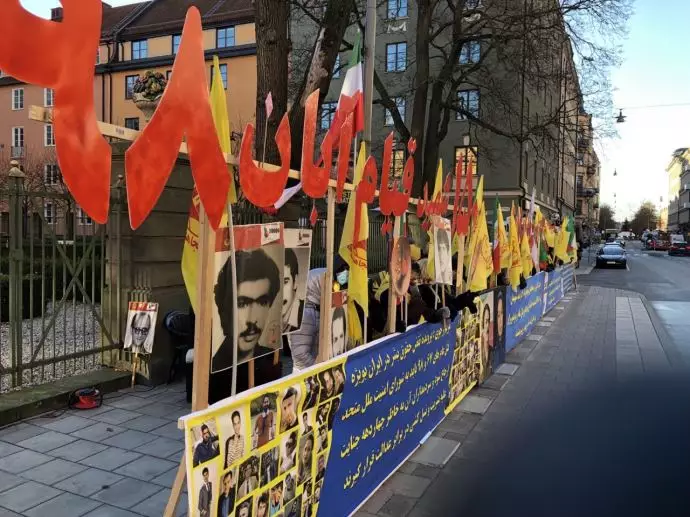 -تظاهرات ایرانیان آزاده و بستگان شهیدان سربه‌دار در استکهلم - 3