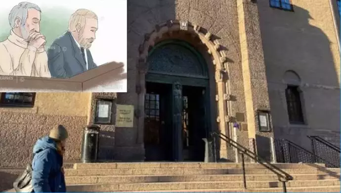 دادگاه محاکمه حمید نوری در دادگاه استکهلم