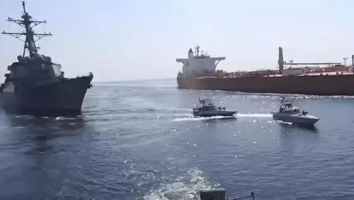 کشتی توقیف شده ویتنام توسط رژیم ایران