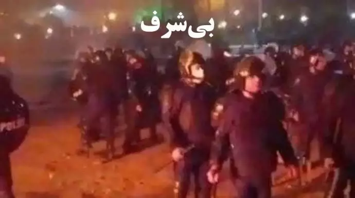 حمله نیروهای سرکوبگر به کشاورزان اصفهان
