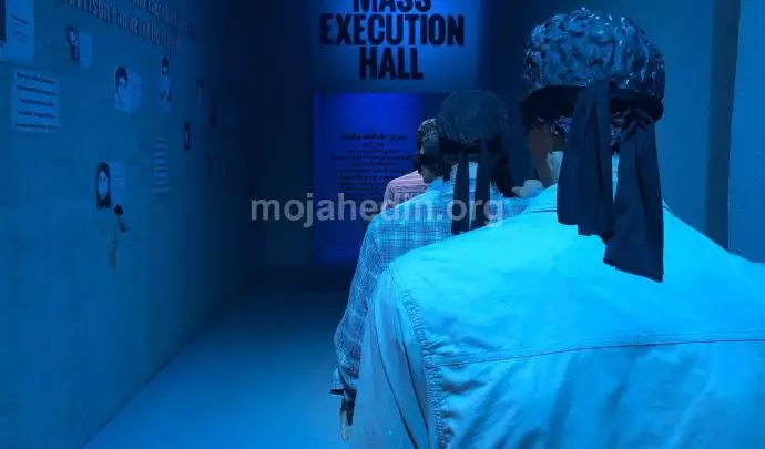 تصاویری از موزه قتل‌عام سال۶۷ – راهرو و سالن مرگ - 1