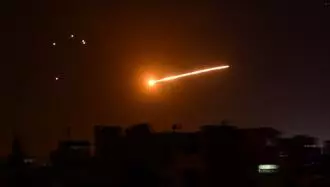 حمله موشکی اسراییل به رژیم اسد