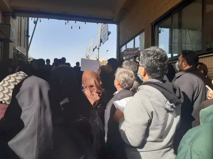 تجمع اعتراضی معلمان در مشهد