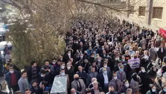 تظاهرات گسترده معلمان در شیراز