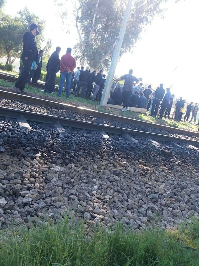 اعتصاب کارگران راه‌آهن زاگرس در اعتراض به عدم دریافت حقوق - ۲۸بهمن 