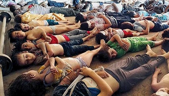 جنایت جنگی اسد  در سوریه