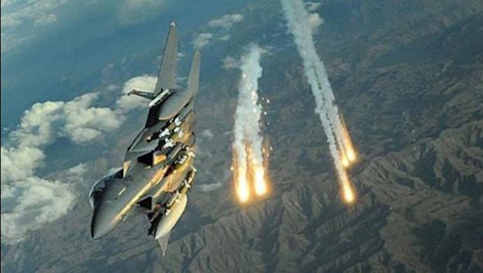 حمله به اهداف حوثیها توسط ائتلاف عربی ـ عکس از آرشیو