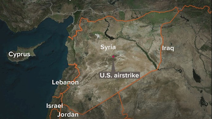 نقشه سوریه 