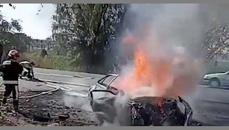 سوختن یک سوخت‌بر محروم در میناب بر اثر تیراندازی ماموران جنایتکار  رژیم