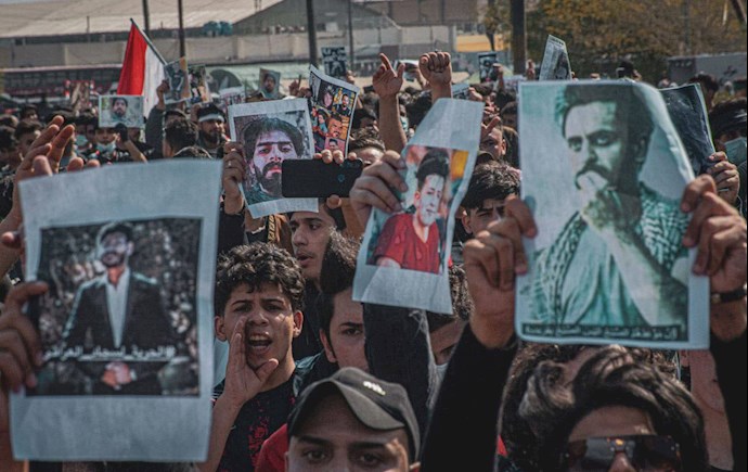 تظاهرات قیام‌کنندگان عراقی در کاظمین - 5