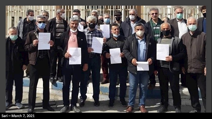 هفتمین هفته اعتراض بازنشستگان در ۲۱استان و ۲۸شهر، - 4