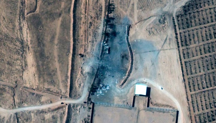حمله هوایی آمریکا به تاسیات و پایگاههای شبه‌نظامیان رژیم ایران در سوریه