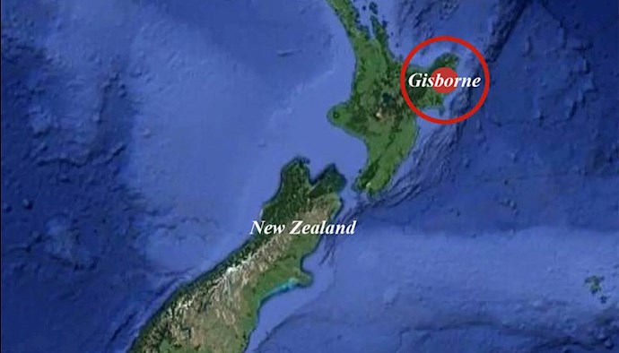  زمین‌لرزه ۷.۲ریشتری در نیوزلند 
