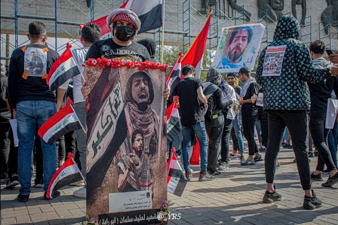 تظاهرات قیام‌کنندگان عراقی در کاظمین - 8