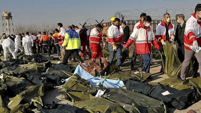 قربانیان سرنگونی هواپیمای اوکراینی