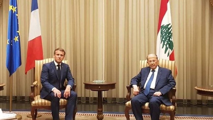 دیدار رئیس‌جمهور فرانسه از لبنان