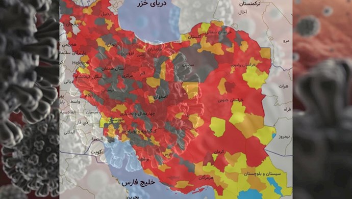 شهرهای وضعیت سیاه کرونایی در ایران