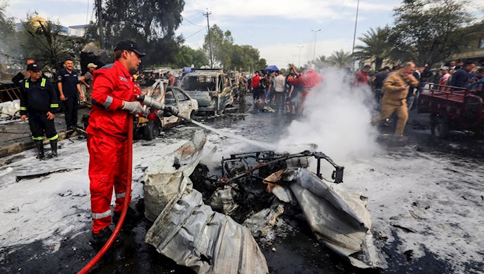 انفجار خودرو در شهرک صدر در شرق بغداد 