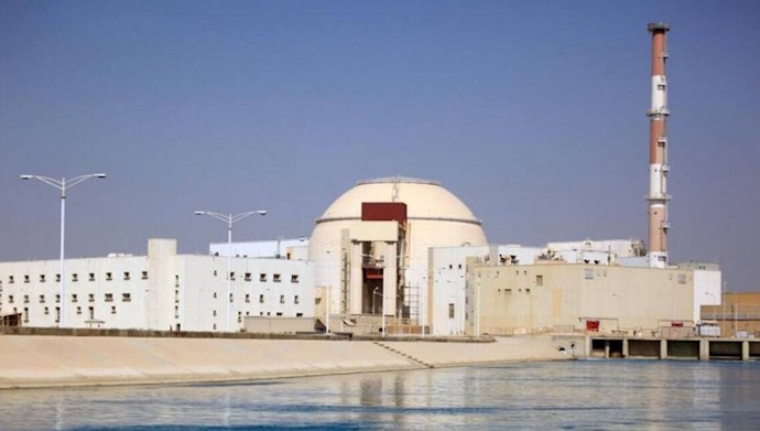 نمایی از نیروگاه هسته‌ای بوشهر 