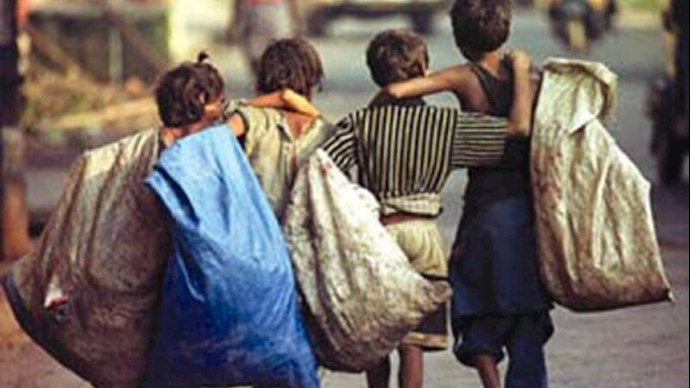 گسترش فقر در ایران تحت حاکمیت آخوندها