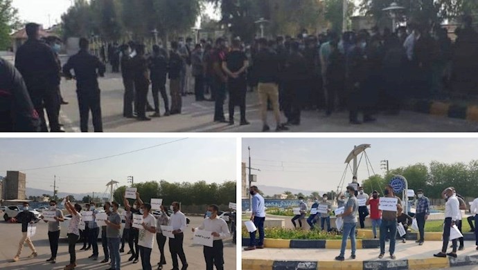 تجمعات اعتراضی در سیرجان و بوشهر
