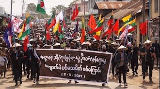 بزرگترین تظاهرات پس از کودتا در میانمار