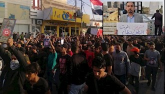 کربلا - تشییع پیکر  ایهاب الوزنی از فعالان برجسته قیام و هماهنگ‌کننده برگزاری تظاهرات در کربلا 