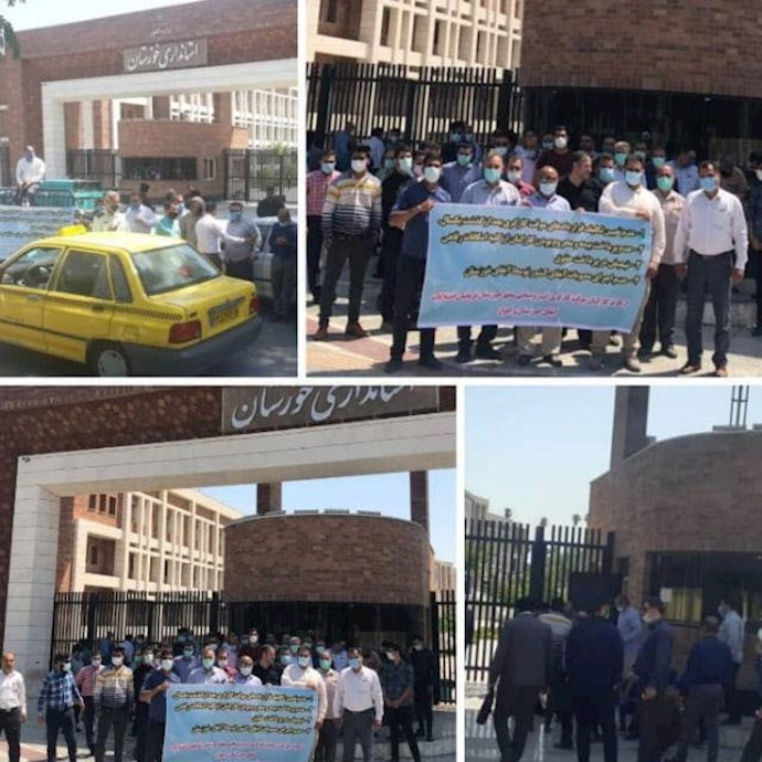 -کارکنان قراردادی کارگری آب