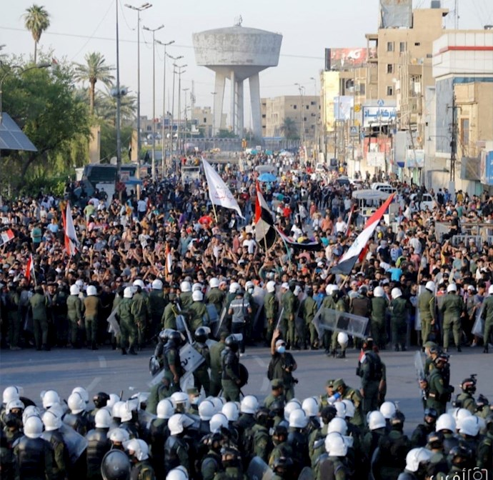 تظاهرات هزاران عراقی در بغداد و شماری از شهرهای - 8