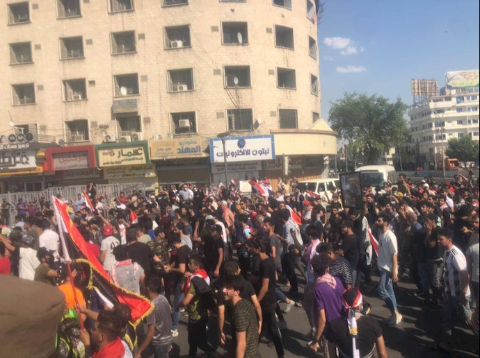 تظاهرات هزاران عراقی در بغداد و شماری از شهرهای - 1