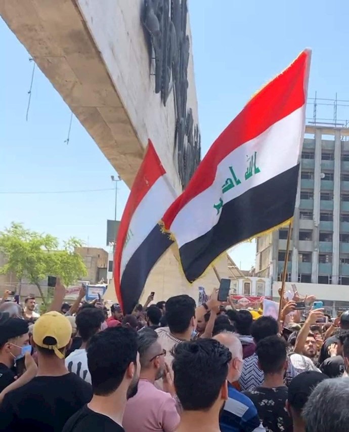 تظاهرات میلیونی مردم و قیام‌کنندگان عراقی در بغداد و دیگر استانهای عراق - 0