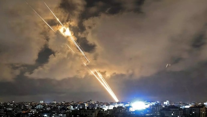شلیک راکت از غزه به اسرائیل