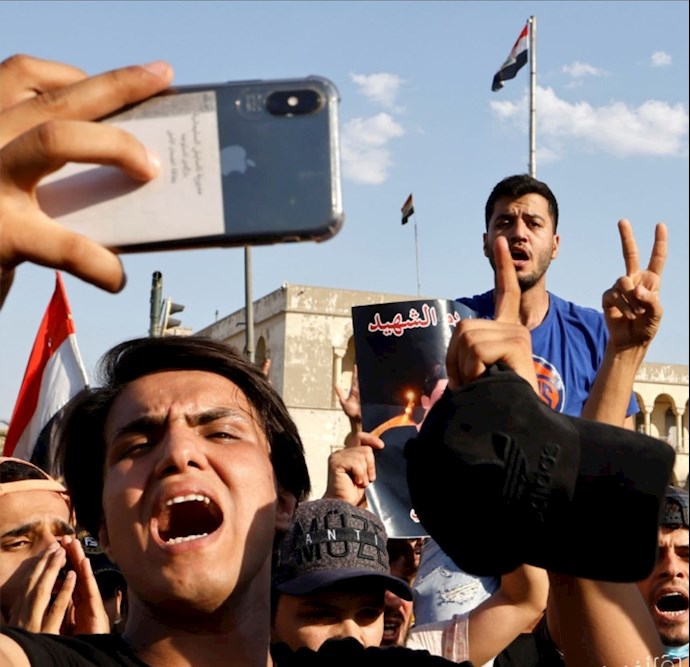 تظاهرات هزاران عراقی در بغداد و شماری از شهرهای - 11