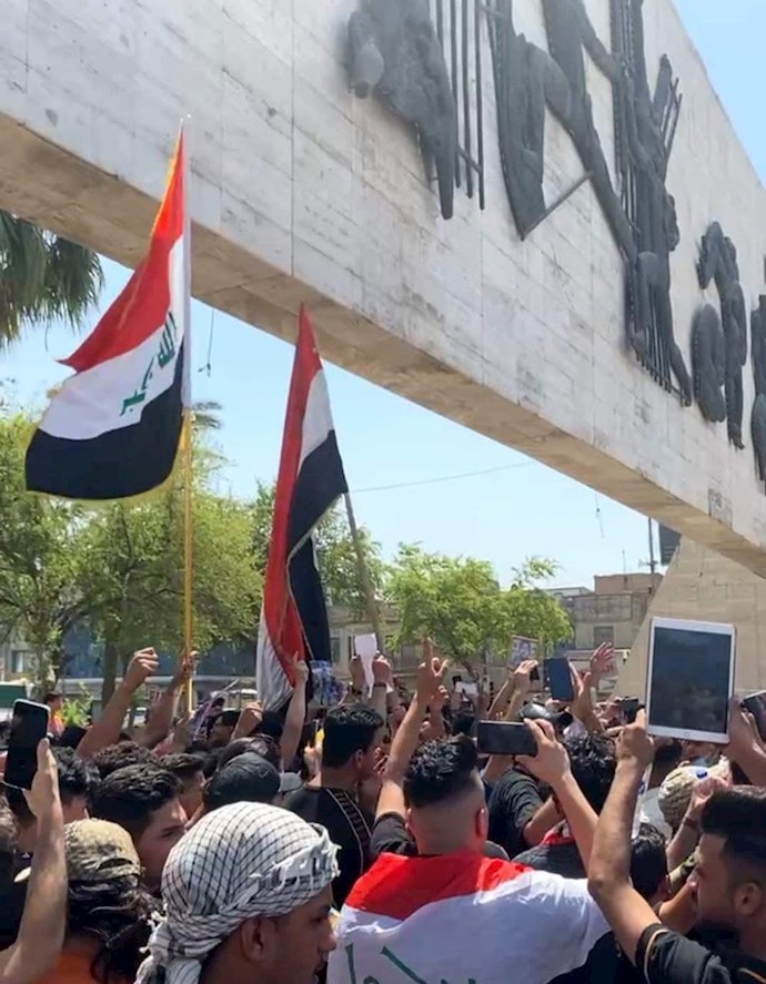 تظاهرات میلیونی مردم و قیام‌کنندگان عراقی در بغداد و دیگر استانهای عراق - 3