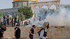 درگیریها در مسجدالاقصی و زخمی شدن صدها فلسطینی