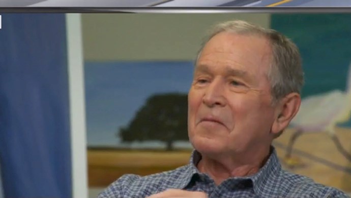 جرج بوش رئیس‌جمهور سابق آمریکا
