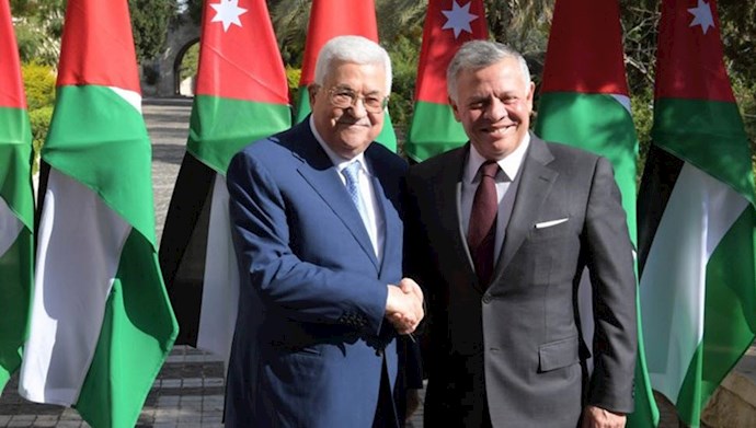 محمود عباس، رئیس دولت فلسطین و ملک عبدالله