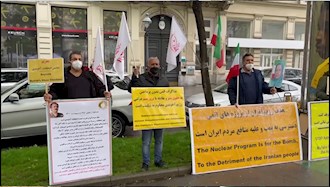 تظاهرات در وین - ارجاع پرونده اتمی، نقض حقوق بشر و تروریسم رژیم آخوندی به شورای امنیت