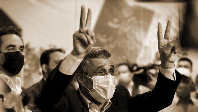 احمدی‌نژاد رئیس‌جمهور پیشین رژیم آخوندی