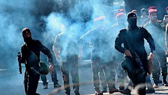سرکوب اعتراضات مردم عراق توسط شبه‌نظامیان وابسته به رژیم ایران
